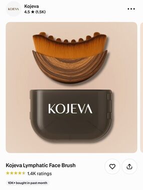 KOJEVA Lymphatic Face Brush